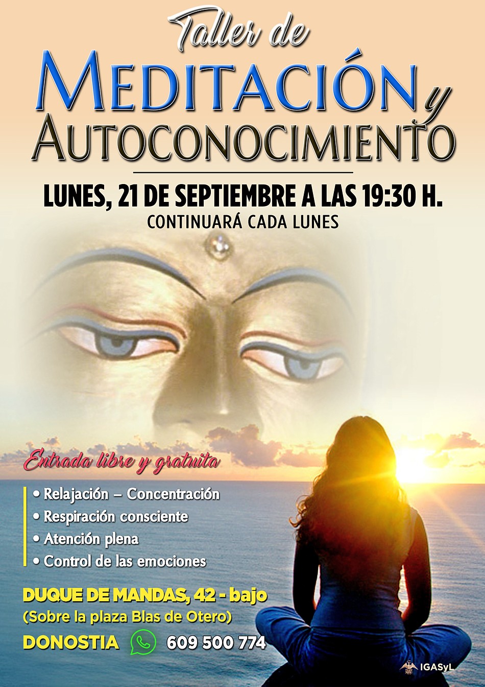 Gnosis y meditación en San Sebastián-Donostia, Guipúzcoa: Relajación, concentración y meditación, las claves para el despertar de la conciencia