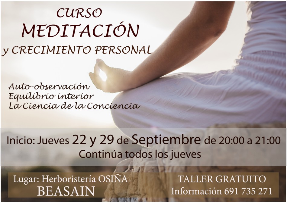 Gnosis y meditación en Beasain, Guipuzcoa: Relajación, concentración y meditación, las claves para el despertar de la conciencia