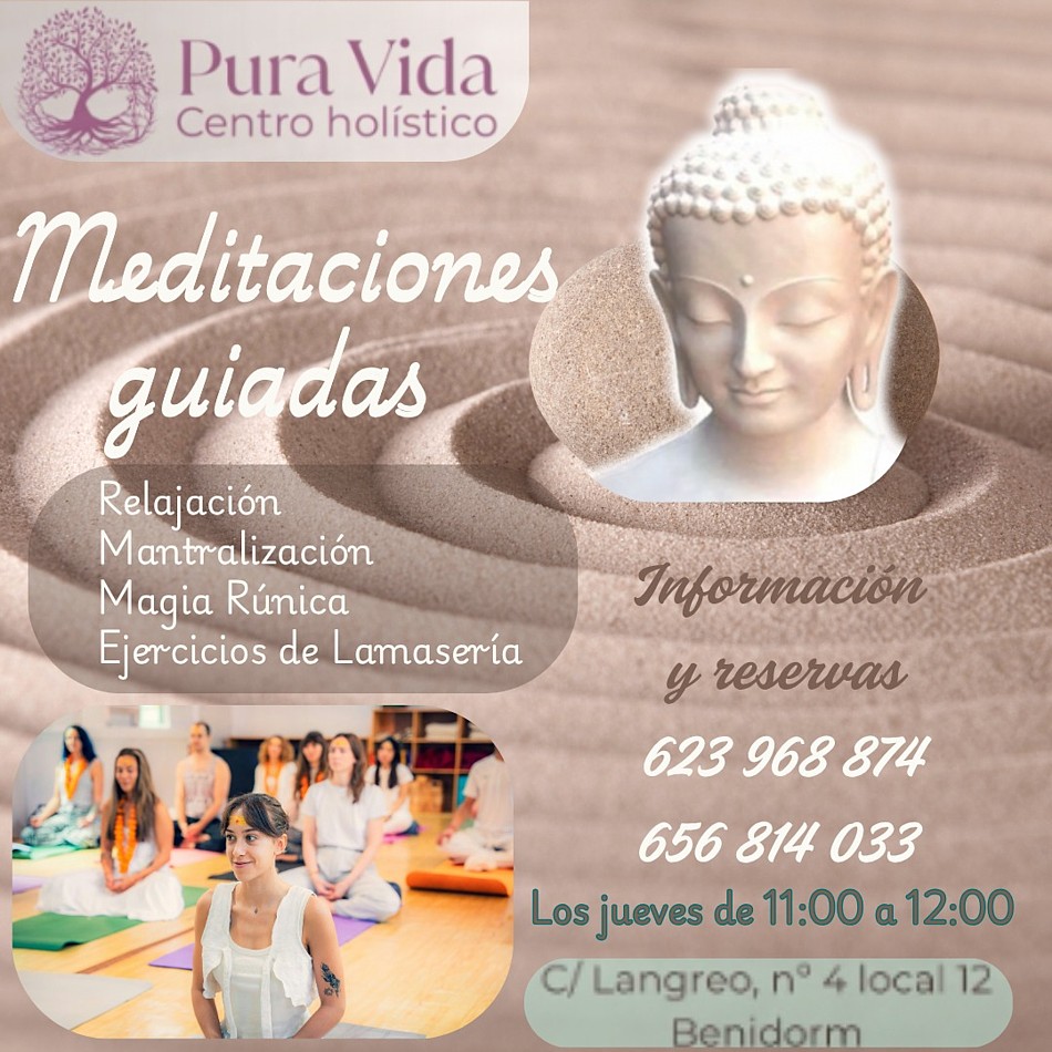 Gnosis y meditación en Benidorm, Namaste: Relajación, concentración y meditación, las claves para el despertar de la conciencia