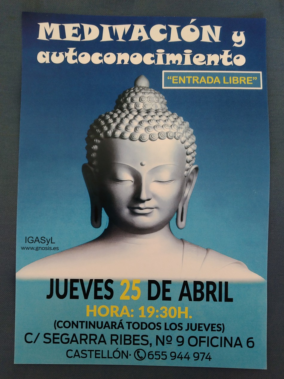 Castellón-Gnosis: Relajación, concentración y meditación en Avila, las claves para el despertar de la conciencia
