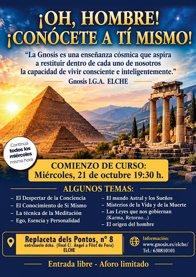 Elche, alacant: Curso de Meditación y filosofía (entrada gratuita)