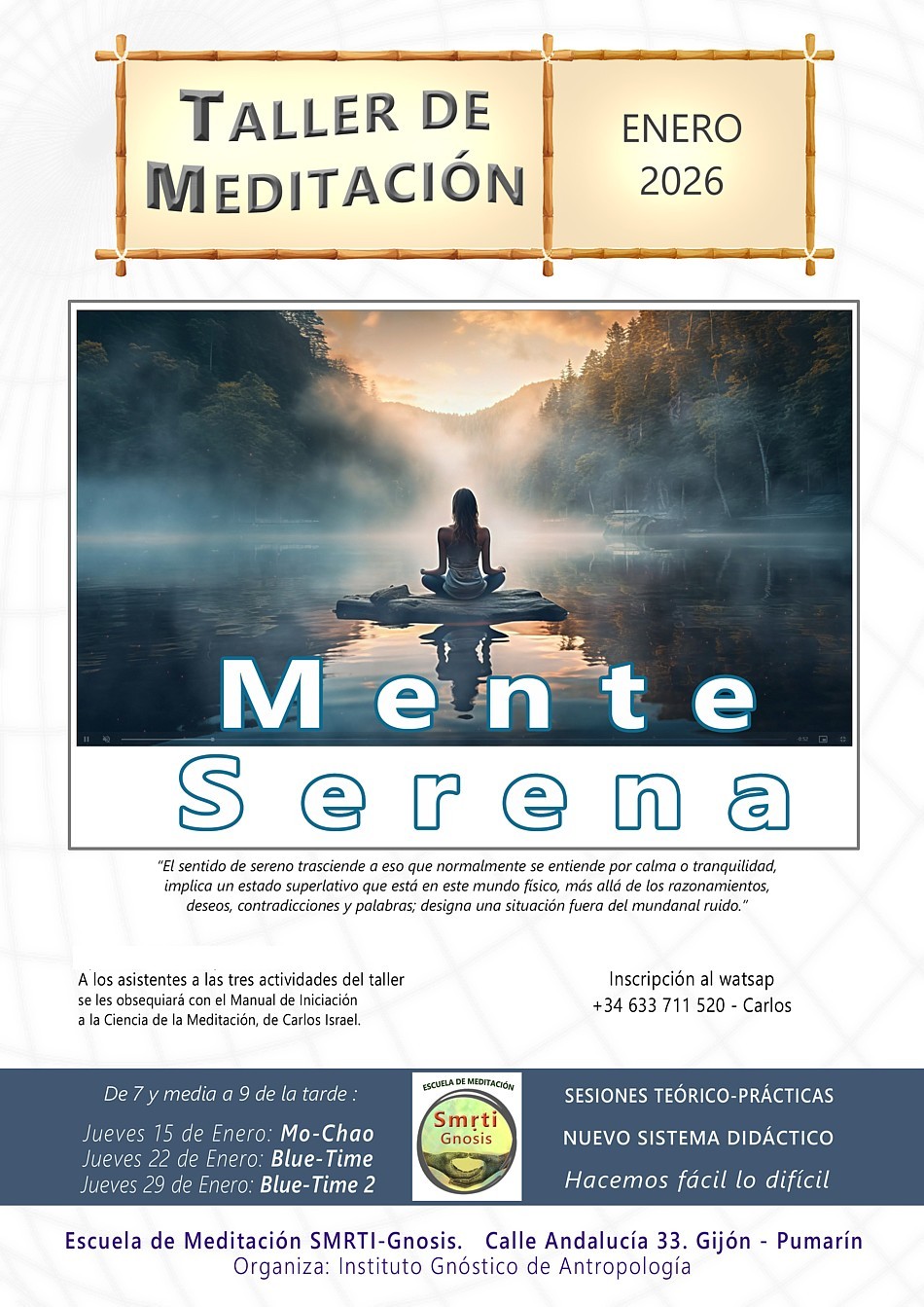 El arte de vivir, relajación, concentración y meditación, las claves para el despertar de la conciencia