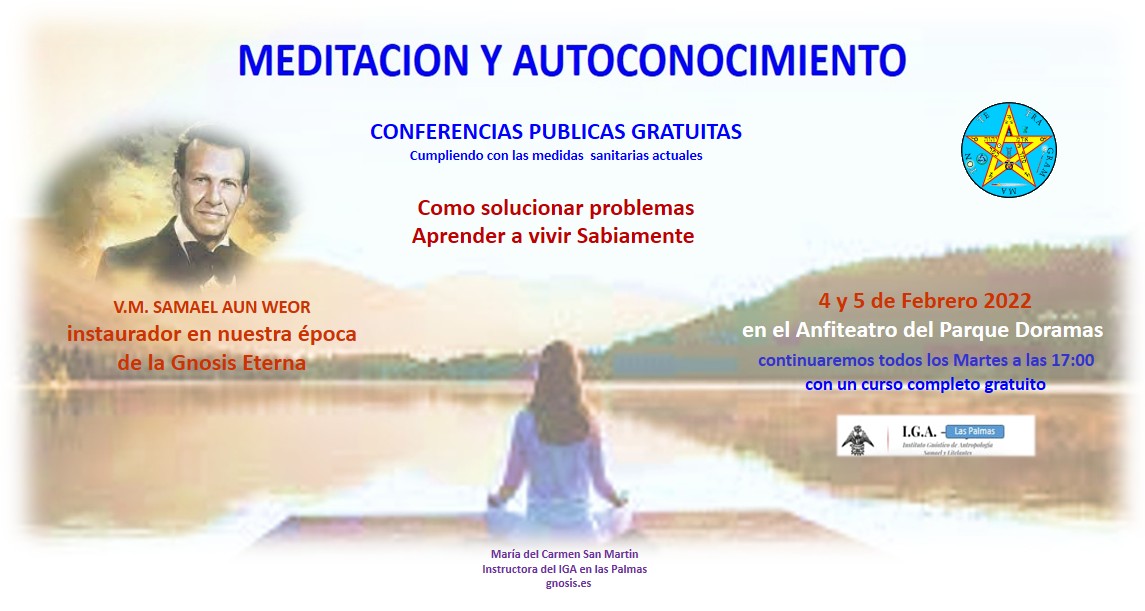 Las Palmas de Gran Canaria, Gnosis y relajación, concentración y meditación, las claves para el despertar de la conciencia