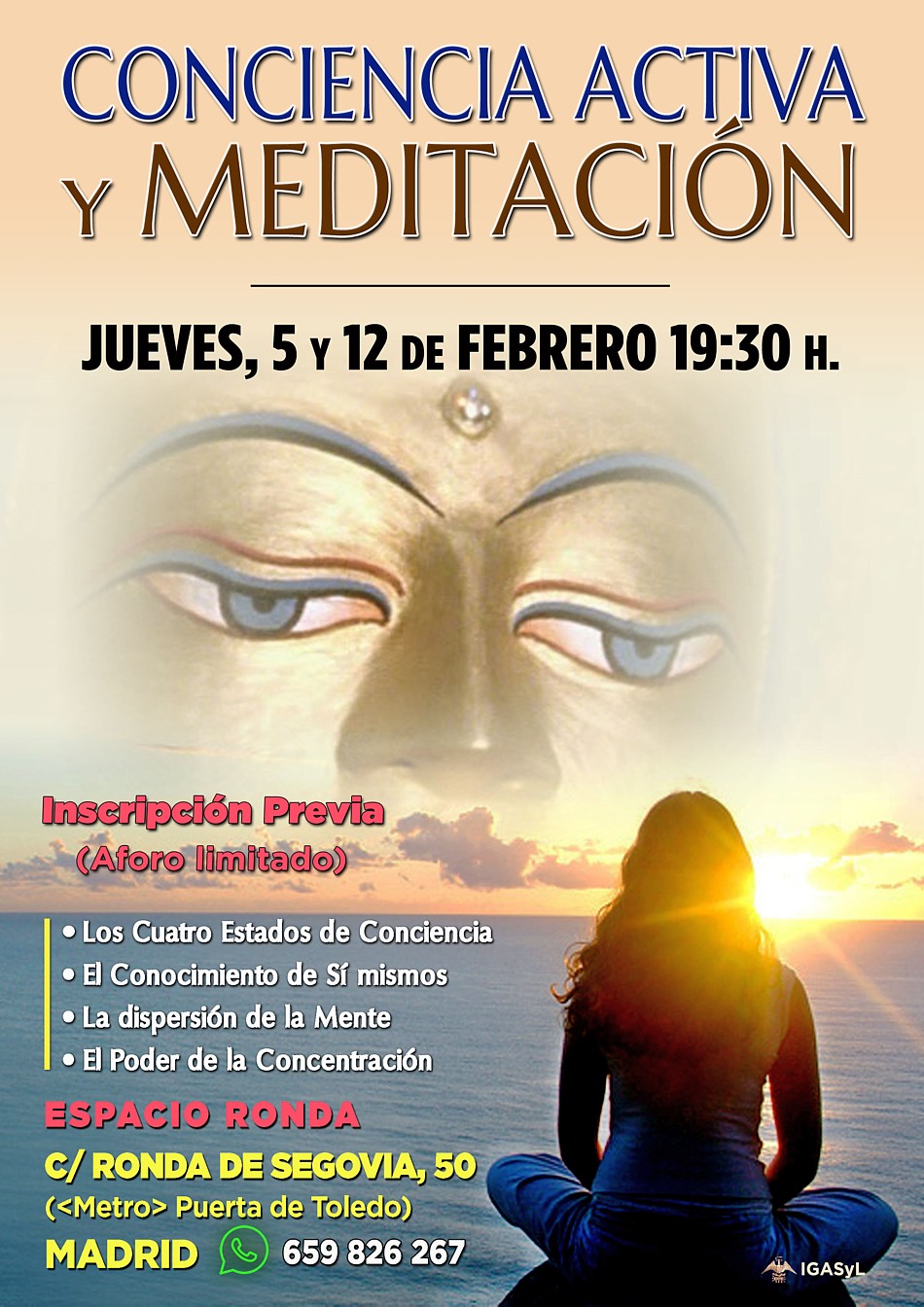 Gnosis y meditación en Madrid: Relajación, concentración y meditación, las claves para el despertar de la conciencia