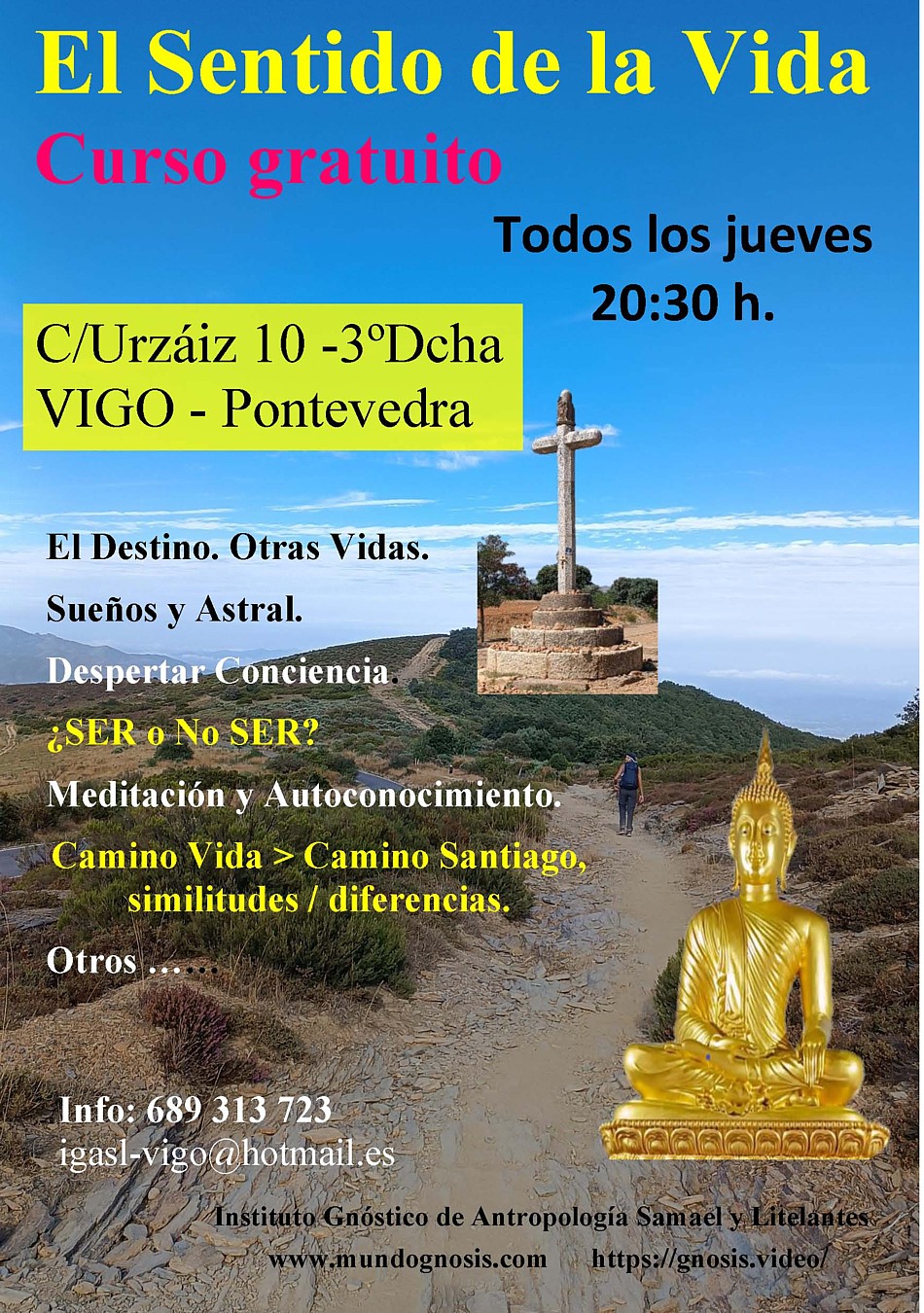 Vigo: Relajación, concentración y meditación, las claves para el despertar de la conciencia